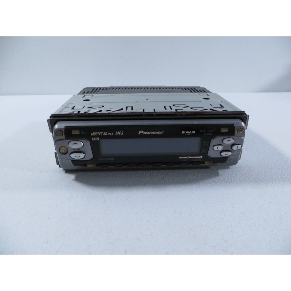 Pioneer DEH-P4500MP In Dash Receiver Car Stereo CD Player MP3 XM UNTESTED